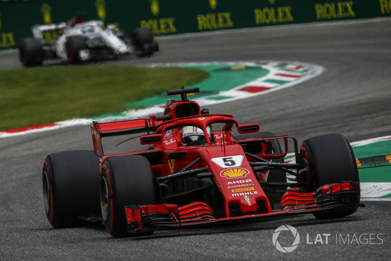 2: Себастьян Феттель, Ferrari SF71H, 1.19,280