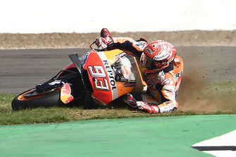 Sturz: Marc Marquez, Repsol Honda Team