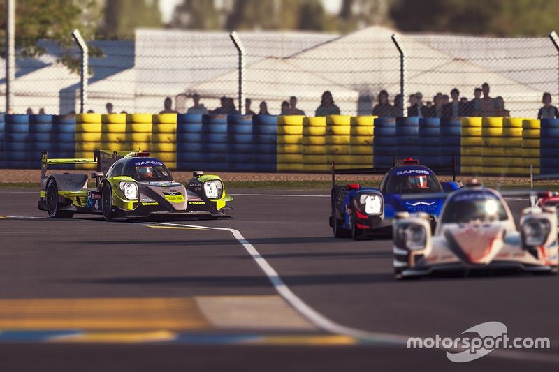 #4 Bykolles - Burst Esport Oreca 07 LMP2: Tom Dillmann, Esteban Guerrieri, Jernej Simoncic, Jesper Pedersen