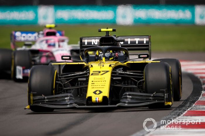 Nico Hulkenberg, Renault F1 Team R.S. 19,Lance Stroll, Racing Point RP19