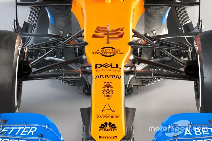McLaren MCL35 detail