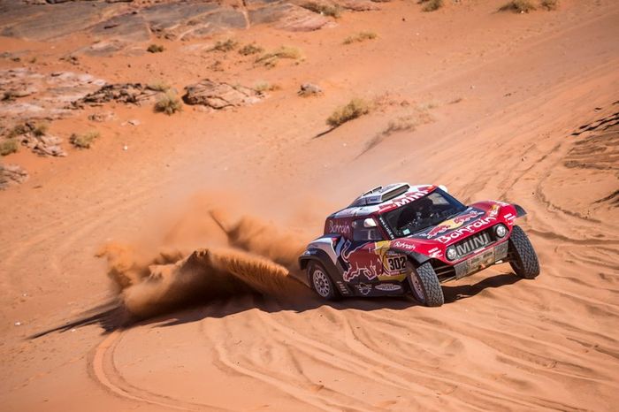 #302 JCW X-Raid Team: Stephane Peterhansel, Paulo Fiuza