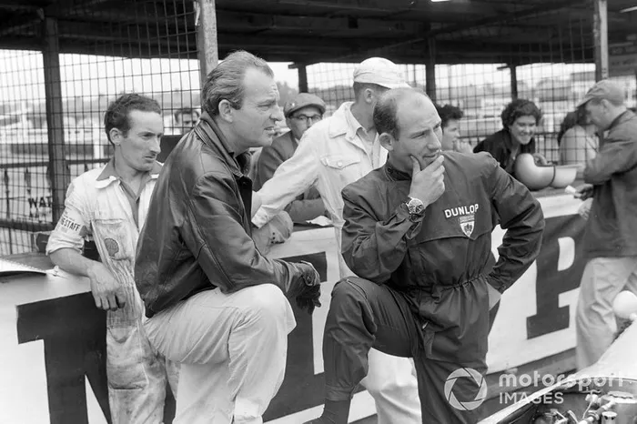 Harry Schell con Stirling Moss