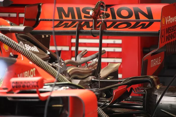 Trasera del Ferrari SF90
