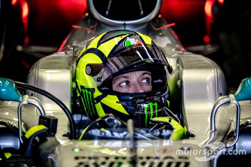 Valentino Rossi, Mercedes-AMG F1 W08