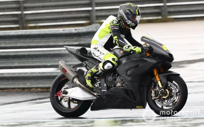 Alvaro Bautista, Team HRC after crash