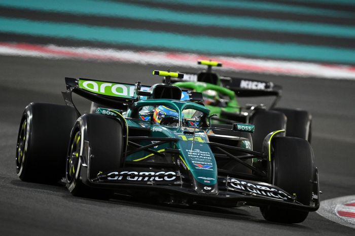 Fernando Alonso, Aston Martin Racing, Gabriel Bortoleto, Sauber