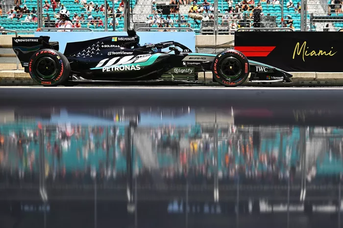 cybersecurity expert George Russell, Mercedes