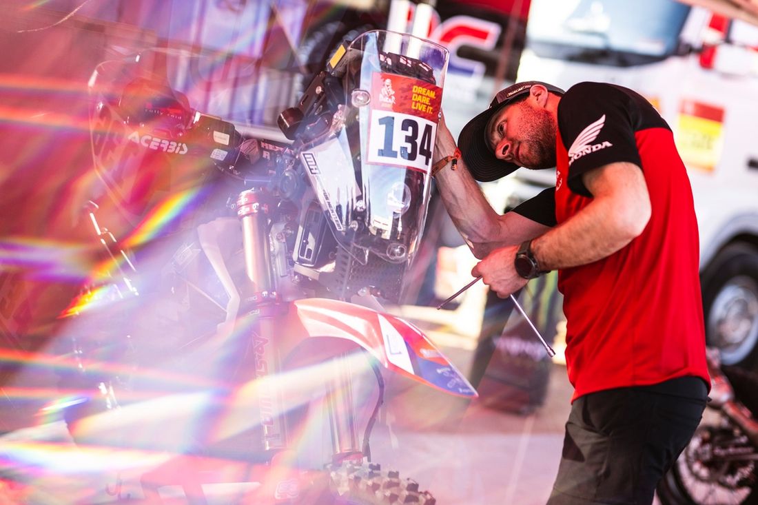 #134 HT Rally Raid Honda: Markus Hertlein