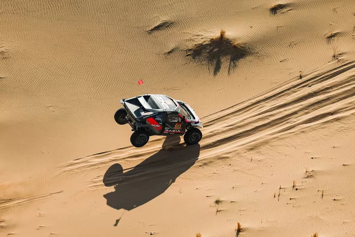 #219 The Dacia Sandriders Dacia: Sebastien Loeb, Edouard Boulanger