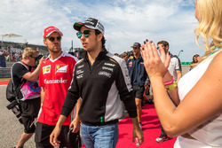 Серхио Перес, Sahara Force India F1 и Себастьян Феттель