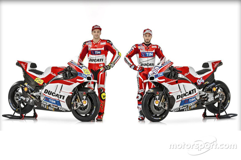 Andrea Dovizioso y Andrea Iannone, Ducati Team