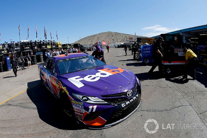 Denny Hamlin, Joe Gibbs Racing, Toyota Camry FedEx Freight