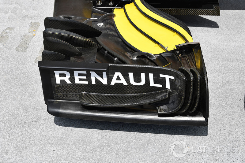 Renault Sport F1 Team R.S. 18 front wing detail