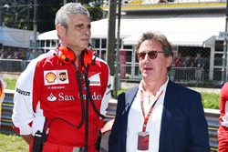 Maurizio Arrivabene, Ferrari Takım Patronu ve Louis Camilleri, Philip Morris Başkanı