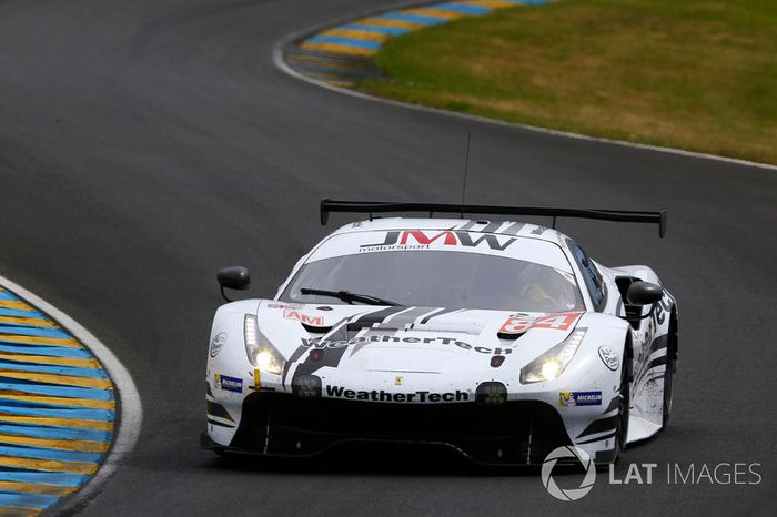 #84 JMW Motorsport Ferrari 488 GTE: Liam Griffin, Cooper MacNeil, Jeff Segal
