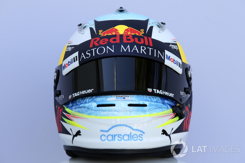 Daniel Ricciardo, Red Bull Racing helmet