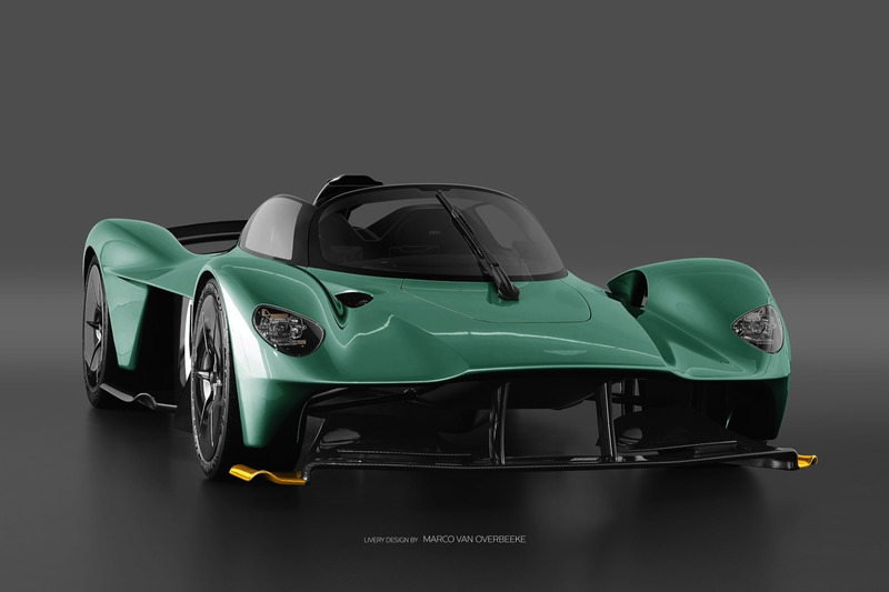 Aston Martin Valkyrie - ескіз
