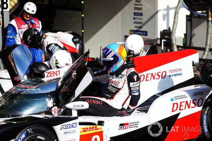 #8 Toyota Gazoo Racing Toyota TS050: Sébastien Buemi, Kazuki Nakajima, Fernando Alonso