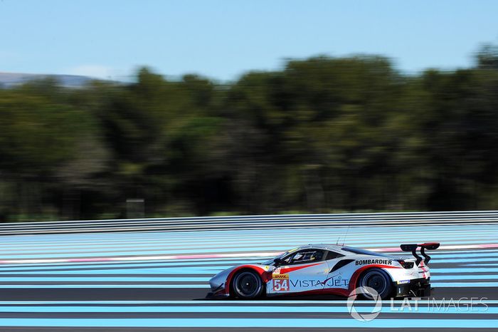 #54 Spirit of Race Ferrari 488 GTE: Thomas Flohr, Francesco Castellacci, Giancarlo Fisichella