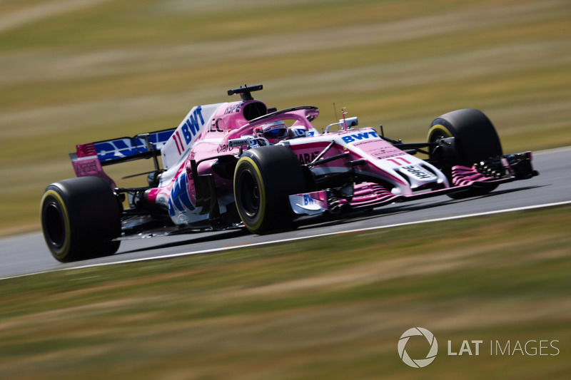 4º Sergio Perez, Force India VJM11 (579 vueltas)