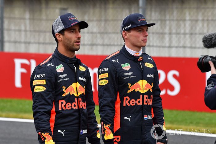 Daniel Ricciardo, Red Bull Racing y Max Verstappen, Red Bull Racing