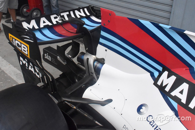 Williams FW40 rear detail