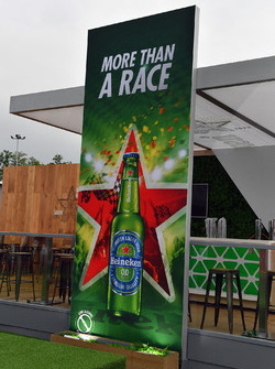 Heineken stand