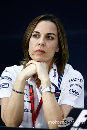 Claire Williams, Deputy Team Principal, Williams