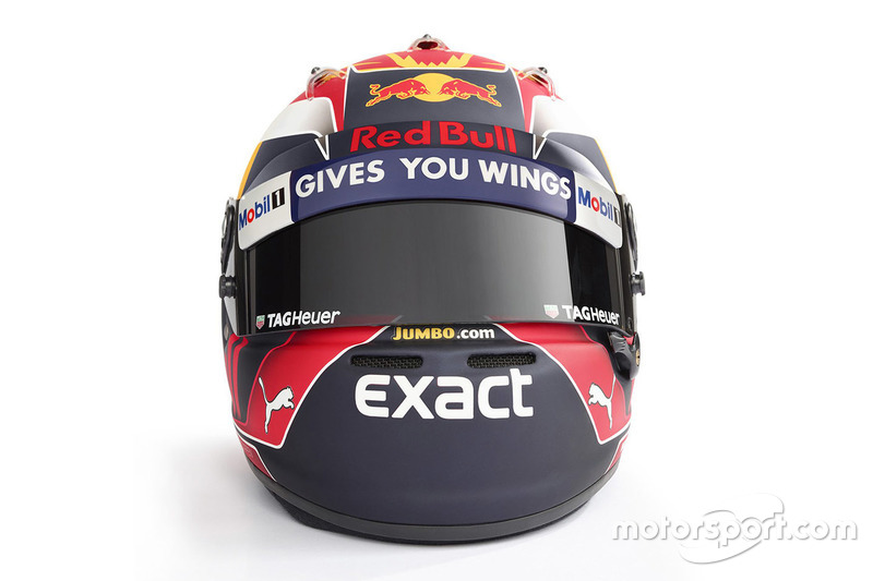 Helm von Max Verstappen, Red Bull Racing