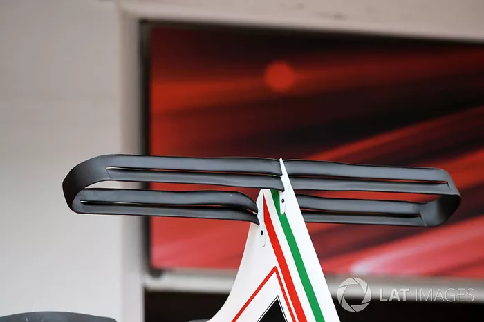 Ferrari SF70-H: T-Flügel