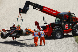 Les commissaires retirent les voitures de Stoffel Vandoorne, McLaren MCL32