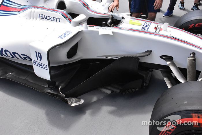 Bargeboards del Williams FW40