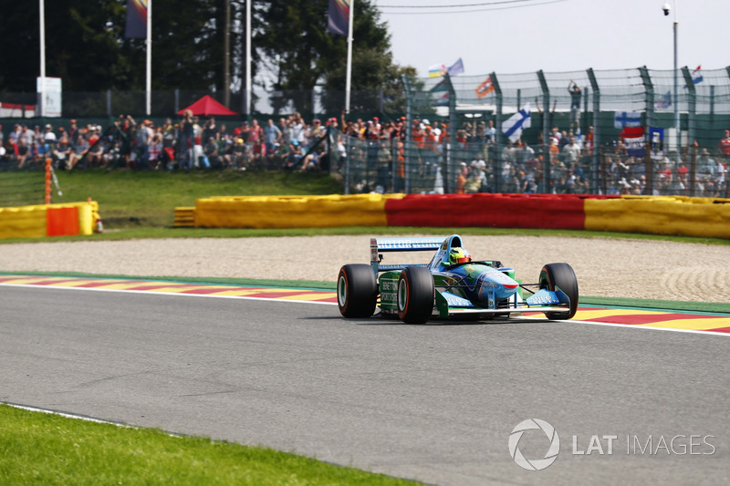 Mick Schumacher im Benetton B194-5