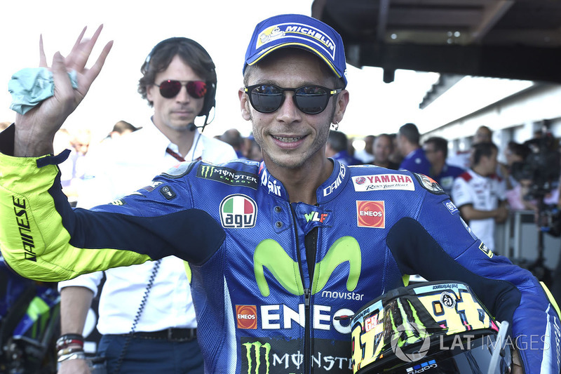 Third place Valentino Rossi, Yamaha Factory Racing