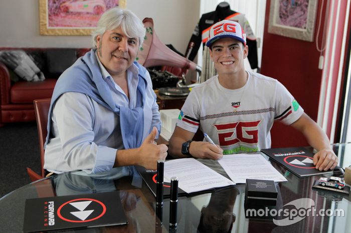 Eric Granado con Forward Racing Team