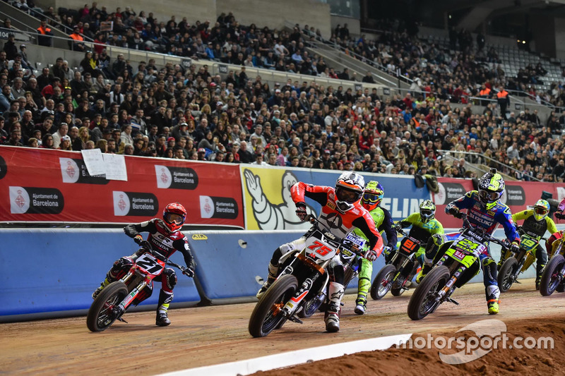 Acción en la carrera