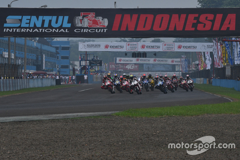 Aksi start SuperSports 600cc