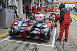 #7 Audi Sport Team Joest Audi R18: Marcel Fässler, Andre Lotterer