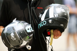 Il casco di Nico Rosberg, Mercedes AMG F1 Team