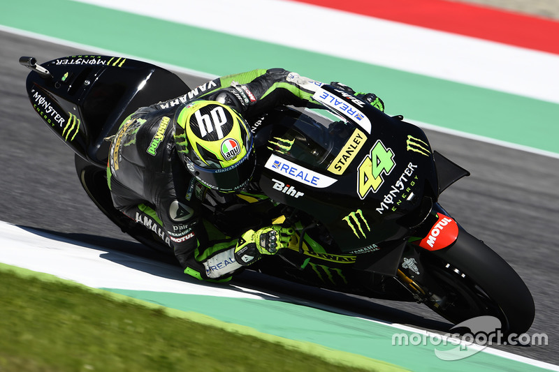 Pol Espargaro (Yamaha) 15. Platz (nach Sturz)