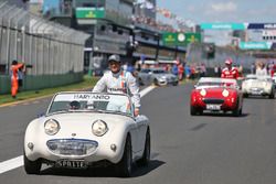 Rio Haryanto, Manor Racing en el desfile de pilotos