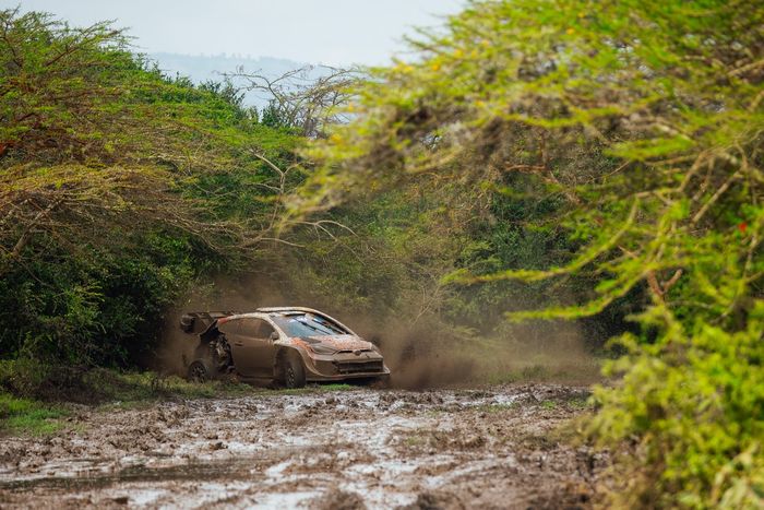 Sami Pajari, Marko Salminen, Toyota Gazoo Racing WRT2 Toyota GR Yaris Rally1