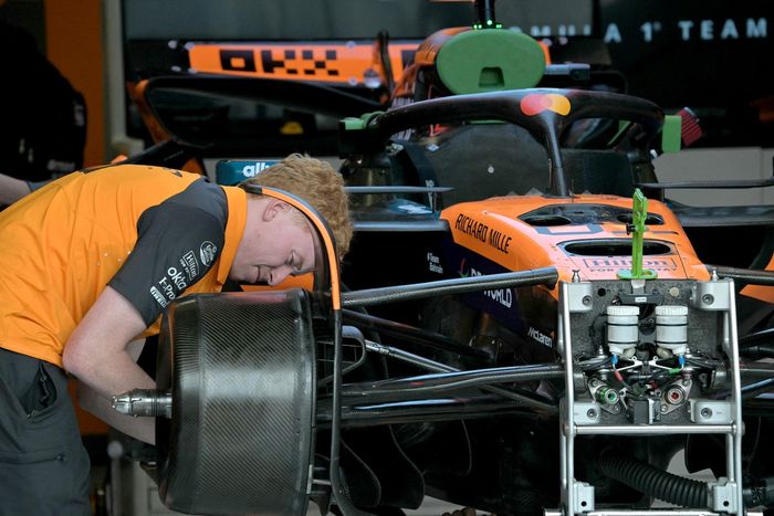 Car of Oscar Piastri, McLaren