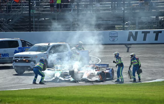 Scott Dixon, Chip Ganassi Racing, Caio Collet, A.J. Foyt Enterprises