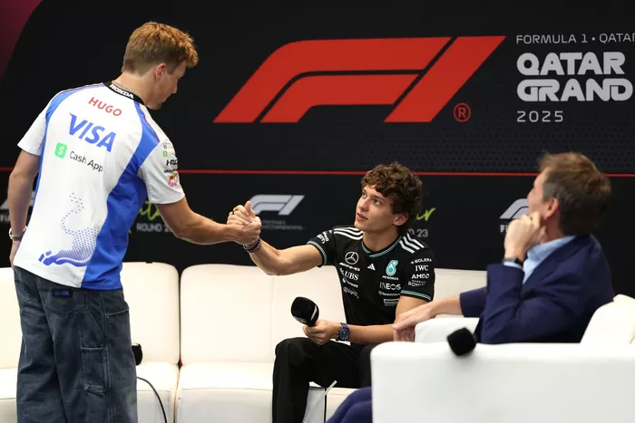 Liam Lawson, Racing Bulls Team, Andrea Kimi Antonelli, Mercedes