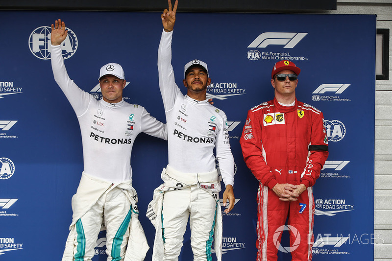 Валттері Боттас, Льюіс Хемілтон, Mercedes-AMG F1, Кімі Райкконен, Ferrari
