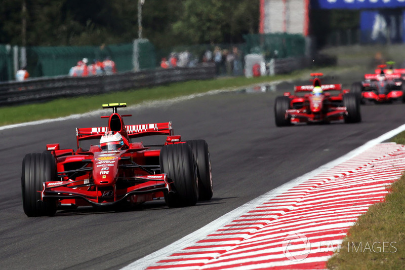 2007: Гран При Бельгии, Ferrari F2007. Стартовал с поул-позиции