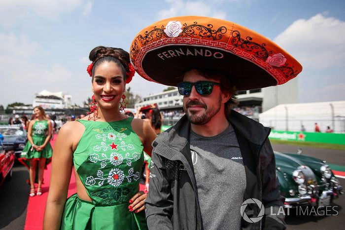 Fernando Alonso, McLaren en el drivers parade