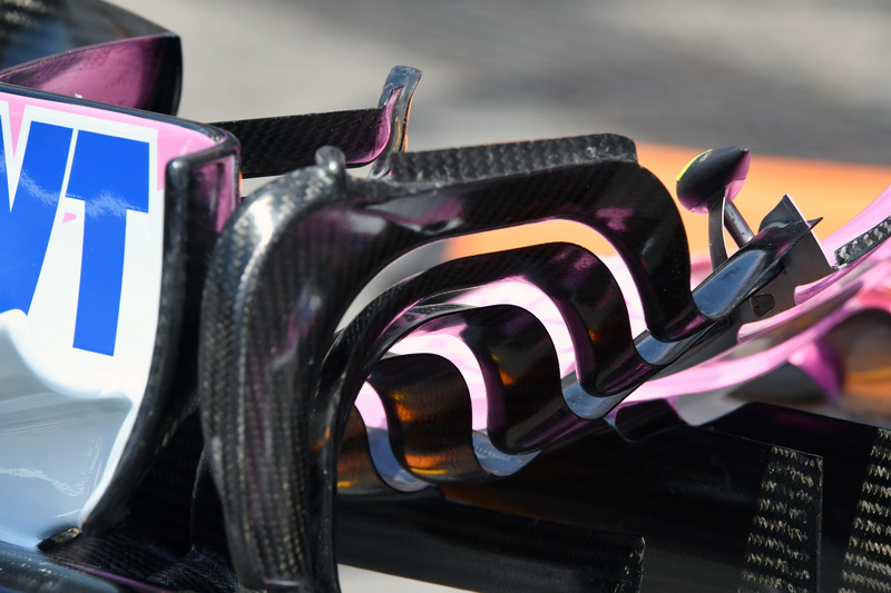 Force India VJM11 front wing detail